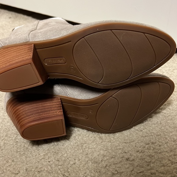 Grey Nine West Booties - Picture 6 of 6